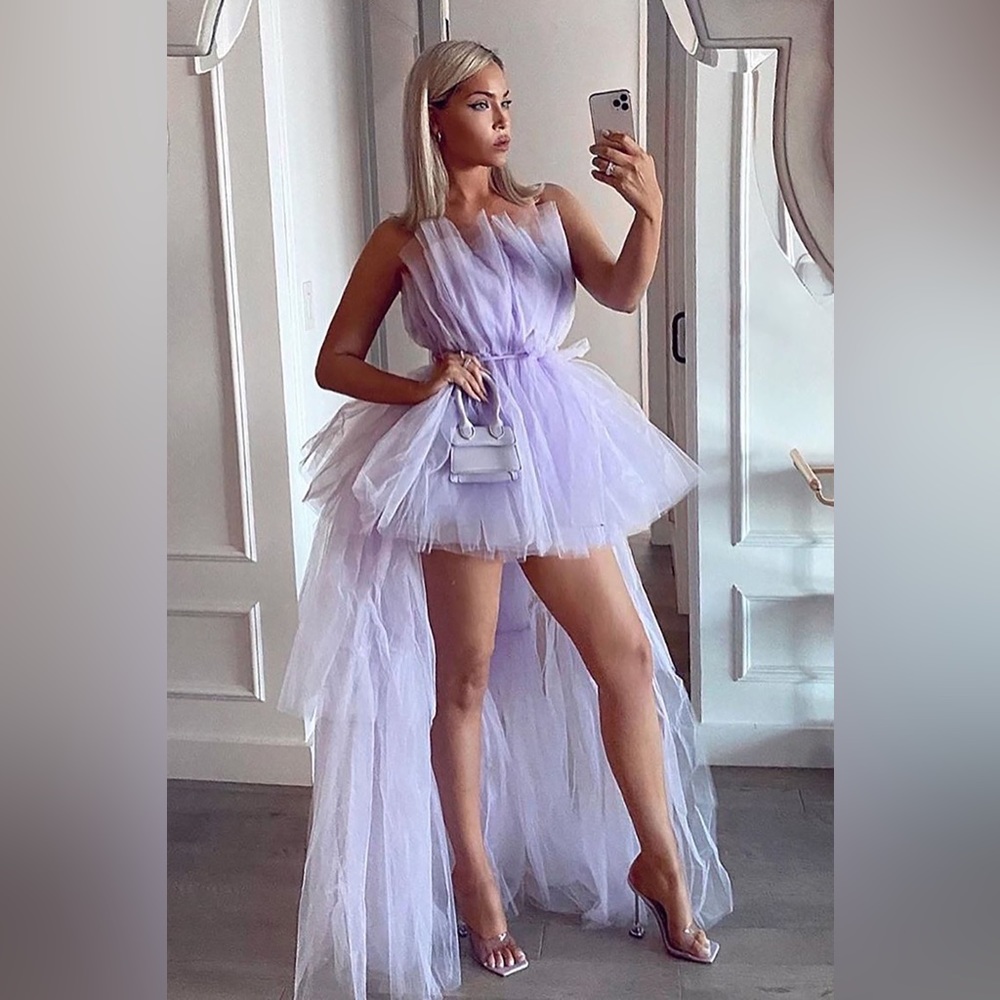 Party Tulle Maxi Dress